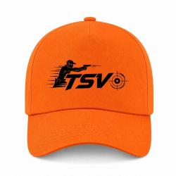Casquette Tir Sportif - TSV - Tireur en mouvement - Orange