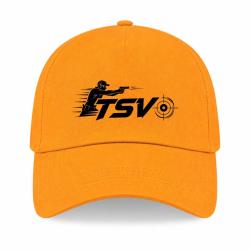 Casquette Tir Sportif - TSV - Tireur en mouvement - Jaune