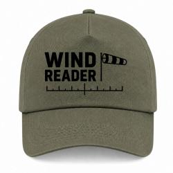 Casquette Tir Sportif - Wind Reader - Manche &agrave; air - Kaki / Noir