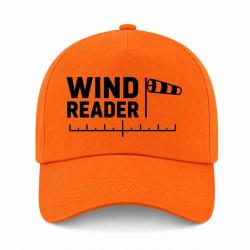 Casquette Tir Sportif - Wind Reader - Manche &agrave; air - Orange