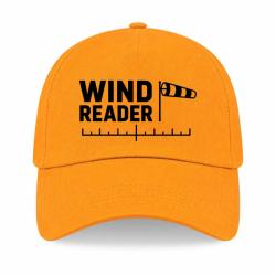 Casquette Tir Sportif - Wind Reader - Manche &agrave; air - Jaune