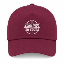 Casquette Tir Sportif - Z&eacute;rotage en cours - Bordeaux