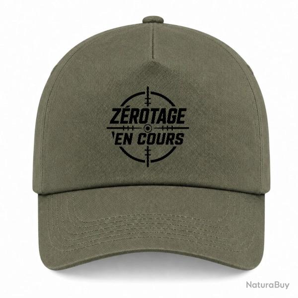 Casquette Tir Sportif - Z�rotage en cours - Kaki / Noir