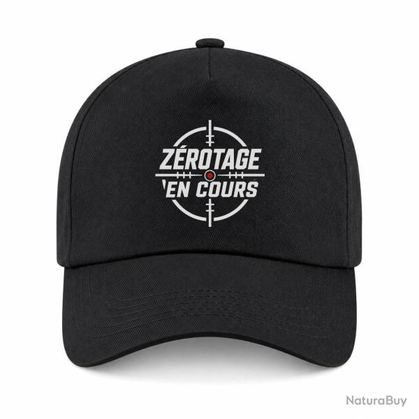 Casquette Tir Sportif - Z�rotage en cours - Noir / Orange