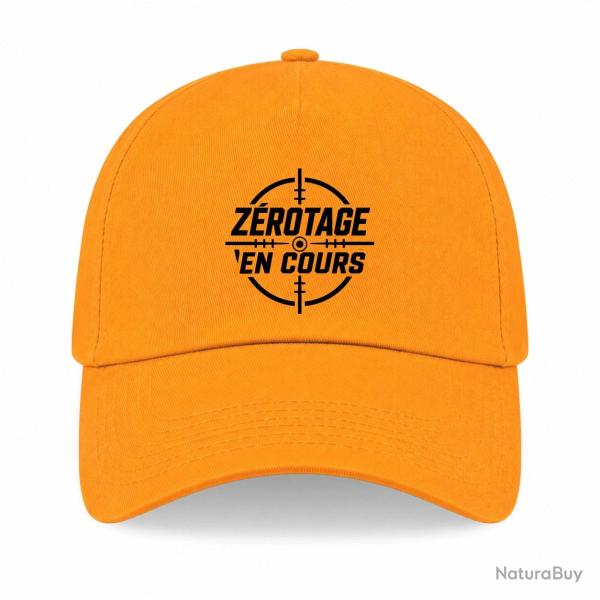 Casquette Tir Sportif - Z�rotage en cours - Jaune