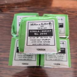Ogives 2914 SELLIER BELLOT cal.5,6 /.224 mm SP 55gr /100