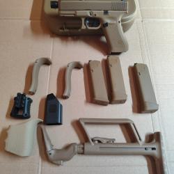 Glock 19X 9mm canon filet&eacute;