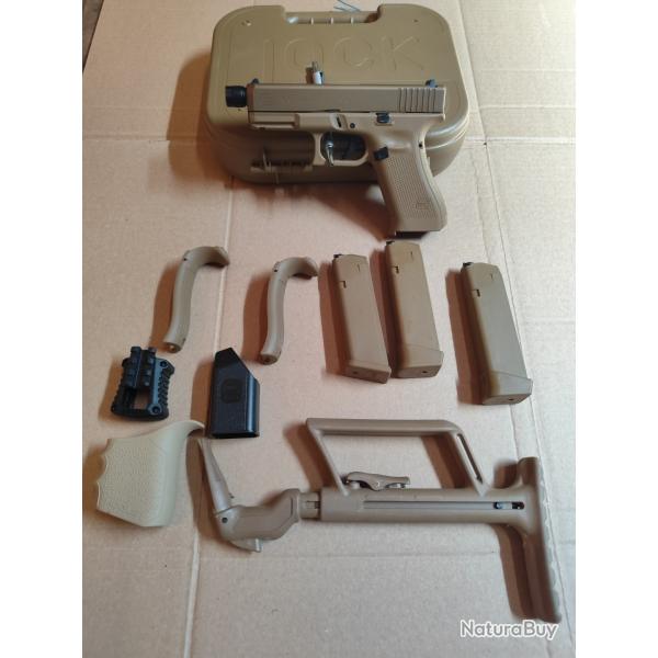 Glock 19X 9mm canon filet�