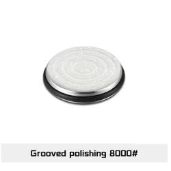 Disque de polissage rainur&eacute; grain 8000 pour aff&ucirc;teur rouleau