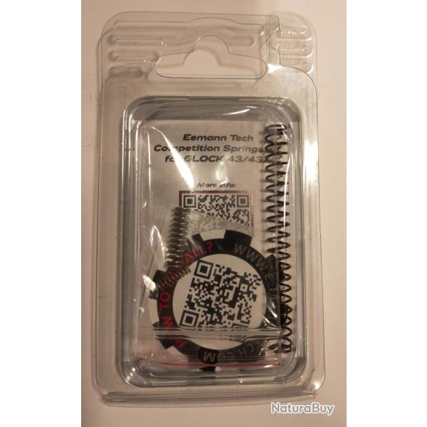 Kit de ressort de comp�tition pour Glock43/43x