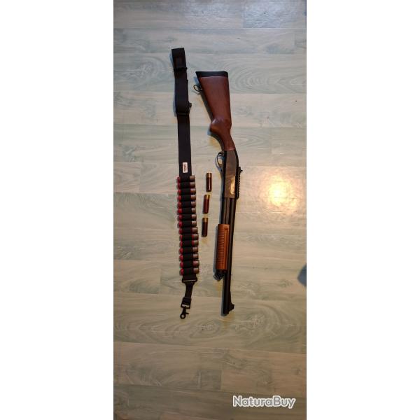 Fusil � Pompe Golden Eagle Gaz M870 Bois