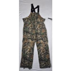 Salopette de chasse camouflage realtree Cabela's, taille L