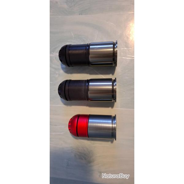 Cartouches Grenades 40mm Airsoft ( avec Fuite )