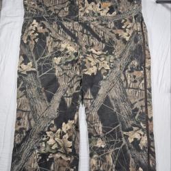 Salopette de chasse camouflage avec doublure thermique realtree Duxbak, taille 3XL