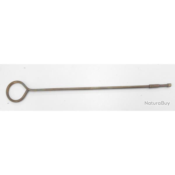 Baguette de nettoyage pr�coce, enti�rement en laiton, d'origine pour PM Thompson ou M 3 "Grease Gun"