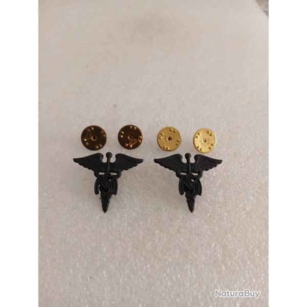 Beau Lot de Collars us army MEDICAL SERVICE original