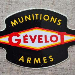 Autocollant chasse , armes , munitions,cartouches , Gevelot