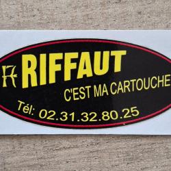 Autocollant chasse , armes , munitions,cartouches , armurier , riffault