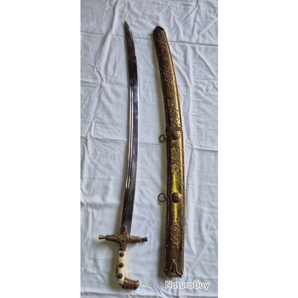 SABRE kilij ottoman avec son fourreau