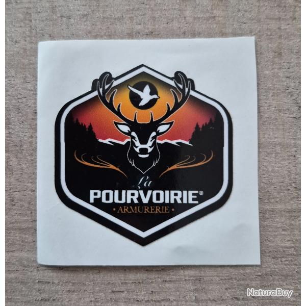 Autocollant la chasse , armurier,  armurerie