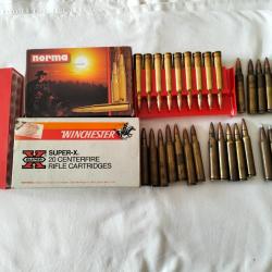 300 Winchester Magnum 30 munitions le prix comprend l'envoi en colissimo avec signature