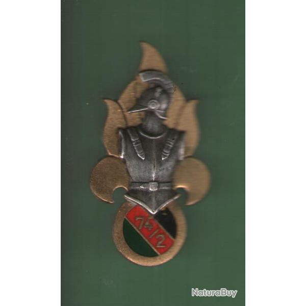 INSIGNE GENIE  LEGION  : 74� BATAILLON GENIE  / 2 � COMPAGNIE LEGION  ---- D.O.M -------------