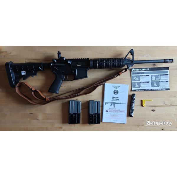 OCCASION carabine RUGER AR-556 calibre 223Rem canon 16" - TAR - AR15 / M4