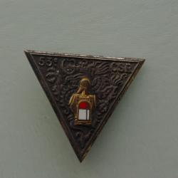 INSIGNE 53 &deg; COMPAGNIE SAPEURS  ROUTIERS ------D.RO ------------