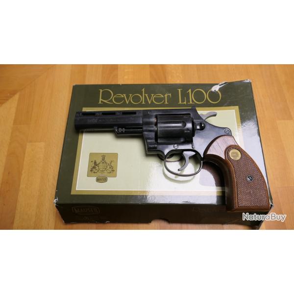 REVOLVER UMAREX MAUSER REVOLVER L100 9MM GRENAILLE  MISE A PRIX 1 EUROS SANS PRIX DE RESERVE