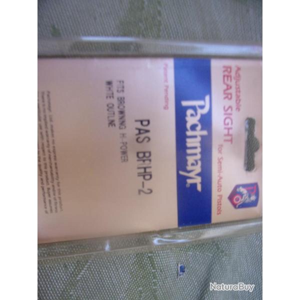 hausse r�glable en hauteur  et d�rive pour Browning HP ( GP 35 )