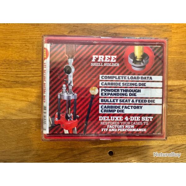 Jeu 4 Outils Lee precision 9mm Deluxe 90963