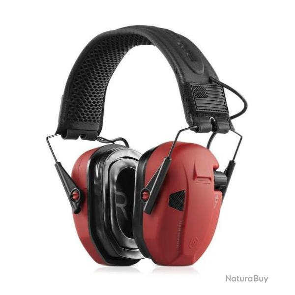 Casque Anti Bruit Electroniques Apollo - Savior Rouge