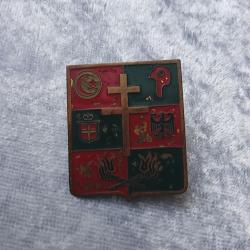 Insigne militaire ww2 1 &egrave;re arm&eacute;e Rhin et Danube service des essences