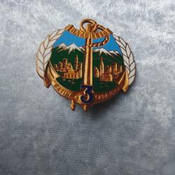 Insigne militaire batinf 3 rima Segalen Sarajevo 1994