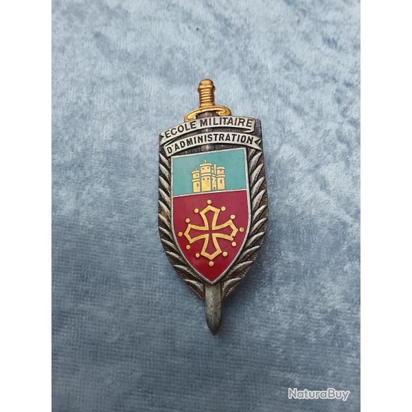 Insigne militaire �cole militaire d administration drago paris g 1553