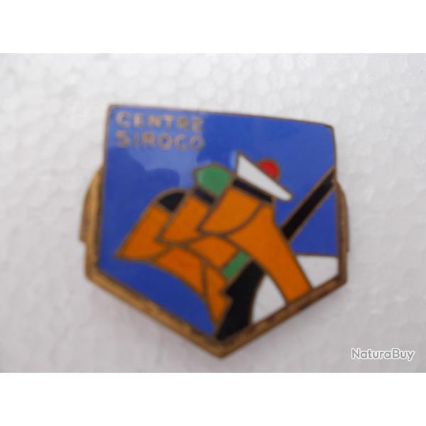 insigne �cole des fusiliers marins de SIROCO,� ALGER,�tat comme neuf!!TRES RARE