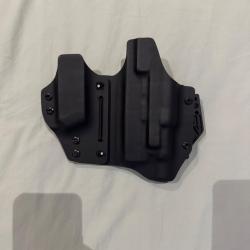 Holster IWB TRB Holster - Glock 17 Gen 5 + Lampe Olight (PL-Turbo / Valkyrie)