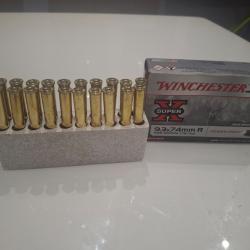 Munition 9.3.74R winchester