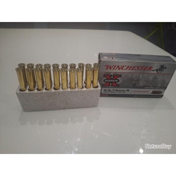 Munition 9.3.74R winchester
