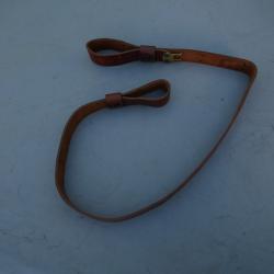 Bretelle en cuir Type 1907 pour fusil MARLIN GOOSE GUN entre autre
