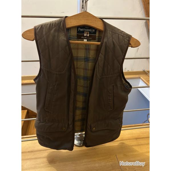 Gilet de chasse percussion femme taille L