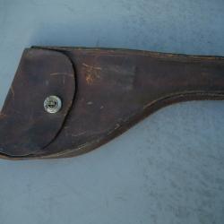 Holster fabrication locale (Indochine) pour revolver type 1892 Espagnol ou S&W Victory