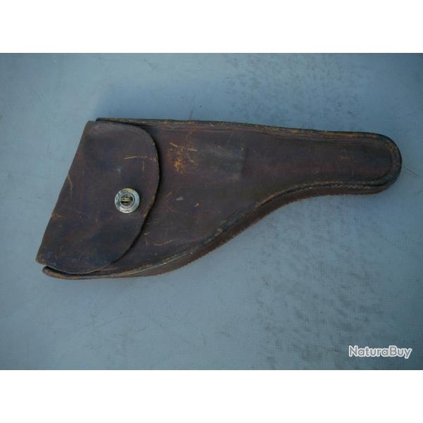 Holster fabrication locale (Indochine) pour revolver type 1892 Espagnol ou S&W Victory