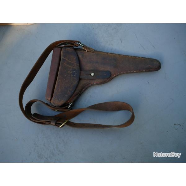 Etui de LUGER SUISSE Mod�le 1905 une patte de bandouli�re � recoudre