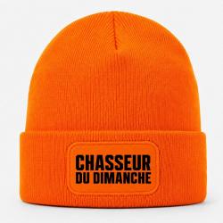 Bonnet Chasse - Chasseur du dimanche - Orange - Orange