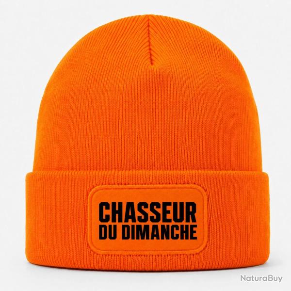 Bonnet Chasse - Chasseur du dimanche - Orange - Orange