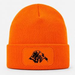 Bonnet Chasse - Compagnon de chasse - Chien au canard - Orange