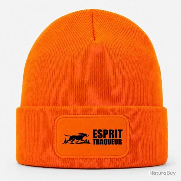 Bonnet Chasse - Esprit traqueur - Chien courant - Orange