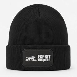 Bonnet Chasse - Esprit traqueur - Chien courant - Noir