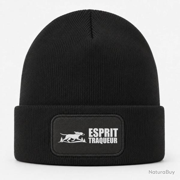 Bonnet Chasse - Esprit traqueur - Chien courant - Noir